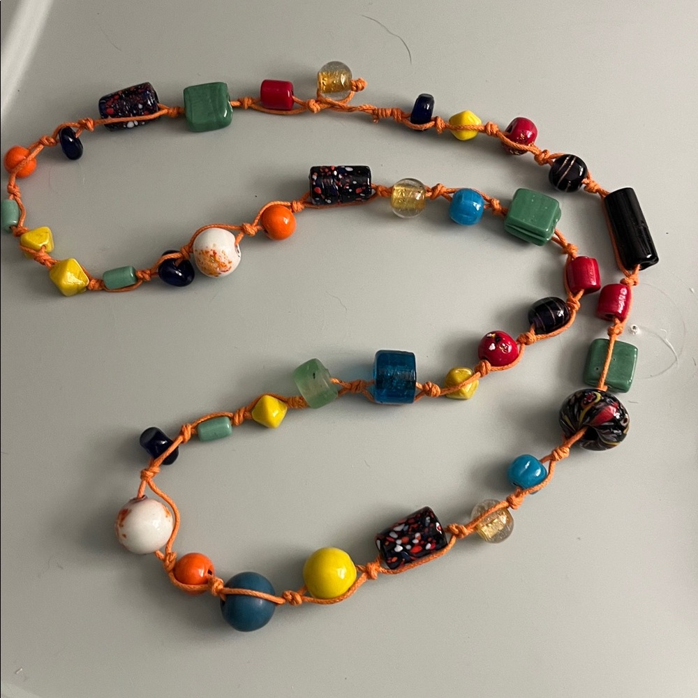 Colorful Beaded Necklace‎